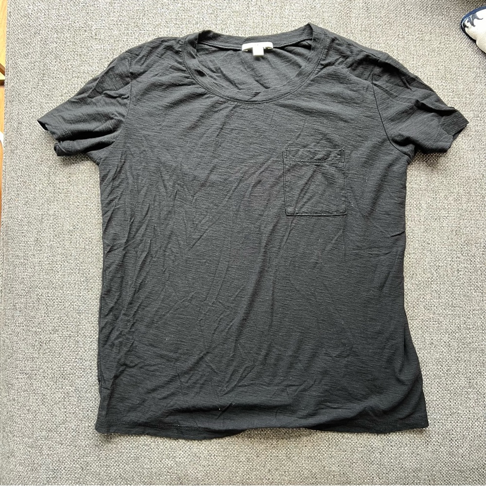 Black James Perse T-Shirt